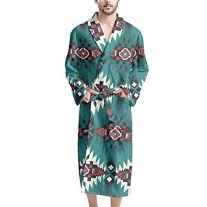 Seanative Men's Soft Summer Bathrobe - One Size