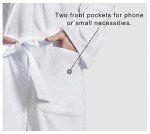 Seanative Men's Soft Summer Bathrobe - One Size