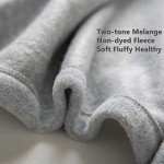 Men’s Dark Grey MicroFleece Hooded Robe, Large