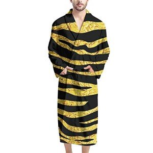 Men's Long Sleeve African Style Bathrobe