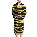 Men's Long Sleeve African Style Bathrobe
