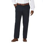 Haggar Men's No-Iron Flat Front Dress Pants