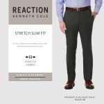Kenneth Cole Men’s Slim Fit Dress Pants - Blue