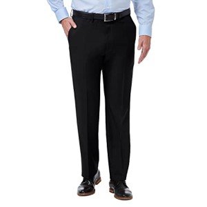 Haggar Men's Classic Fit Comfort Dress Pants