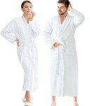 Lightweight Terry Cloth Bathrobe for Men & Women