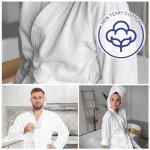Lightweight Terry Cloth Bathrobe for Men & Women