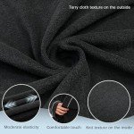 Men's Soft Cotton Terry Bathrobe - Navy L/XL