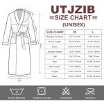 Men's White Cotton Terry Bathrobe - Large/X-Large