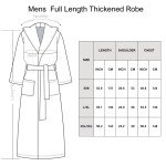 Men's Hooded Plush Robe - Black L/XL