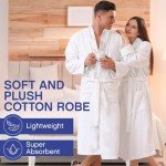 Lightweight Terry Cloth Bathrobe for Men & Women