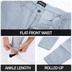 Slim Fit Grey Chino Pants for Men