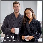 Ross Michaels Plush Bathrobe for Men and Teens