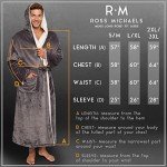 Men's Hooded Sherpa Bath Robe - Big & Tall
