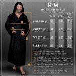 Ross Michaels Men's Plush Hooded Robe - XXL