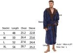 Men’s Cozy Hooded Fleece Bathrobe – Full Length
