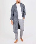 Nautica Men's Cozy Plush Shawl Collar Robe
