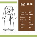 Men's Eco-Friendly Luxury Cotton Spa Robe Set