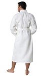 BAGNO MILANO Men's Turkish Cotton Waffle Robe