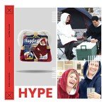 Burgundy Huggle Hoodie Blanket Robe for All