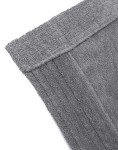 Men's Premium Thick Terry Cloth Bathrobe, Dark Grey