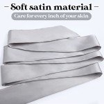 Satin Bathrobe Belt Set for Men and Women