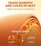 Men's Hooded Coral Fleece Velvet Robe