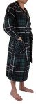 Andrew Scott Men's Hoodie Robe - Plaid Flannel