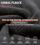 Men's Hooded Coral Fleece Velvet Robe