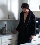 Men's Hooded Coral Fleece Velvet Robe