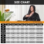 Men's Big & Tall Hooded Fleece Plaid Robe