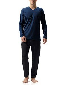 David Archy Men's Cotton Pajama Set - Soft & Comfortable