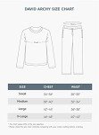 David Archy Men's Cotton Pajama Set - Soft & Comfortable