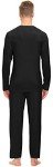 Men's Super Soft Black Pajama Lounge Set