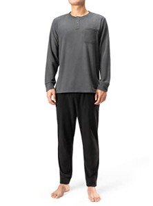 David Archy Men's Warm Fleece Pajama Set