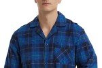 Men's Flannel Pajama Set - 100% Cotton, Large