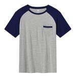 Men's Navy Short Pajama Set - 2 Piece