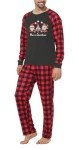 Herodite Men’s Matching Christmas Pajama Sets