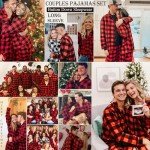 Men's Christmas Pajama Set for Family Gatherings