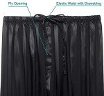 Men's Silk Satin Pajamas Set - Long Sleeve PJs