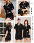 Men's Short Sleeve Pajama Set with Pockets