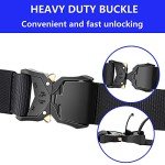 3-Pack Men's Tactical Riggers Belts with Buckles