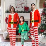 Family Matching Christmas Pajamas Set - Green
