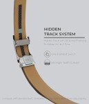 CHAOREN Men's Leather Ratchet Belt, Custom Fit