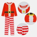 Family Matching Christmas Pajamas Set - Green
