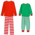 Family Matching Christmas Pajamas Set - Green