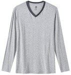 MoFiz Men's Lightweight Grey Pajama Set 2XL