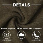 Men's Soft Long Sleeve Pajama Set - Dark Green