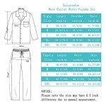 Men's Cotton Button-Down Pajama Set - Dark Blue Plaid