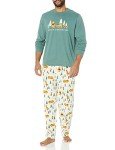Disney Men's Snug-Fit Cotton Pajama Set - 2 Pack