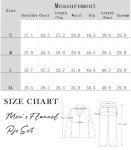 Men's 100% Cotton Plaid Flannel Pajama Set